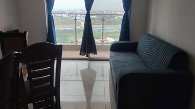 Hall Image of 840 Sq.ft 2 BHK Apartment / Flat for rent in Geras Planet Of Joy, Upper Kharadi Pune for Rs. 30000