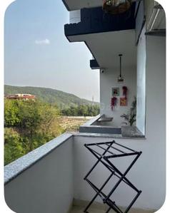 Balcony Image of 700 Sq.ft 1 BHK Apartment / Flat for rent in Pushpanjali Imperial Heights, Mussoorie Road Dehradun for Rs. 32000