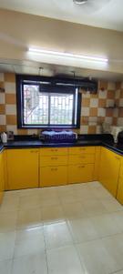 Kitchen Image of 1200 Sq.ft 2 BHK Apartment / Flat for rent in Sagar Darshan Towers, Nerul Navi Mumbai for Rs. 75000