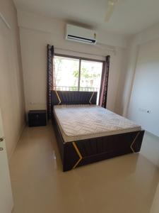 Bedroom Image of 818 Sq.ft 2 BHK Apartment / Flat for rent in Adani Aangan, Shantigram Ahmedabad for Rs. 30000