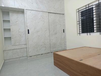 Bedroom Image of 400 Sq.ft 1 BHK Builder Floor for rent in Amrutahalli Bengaluru for Rs. 28000