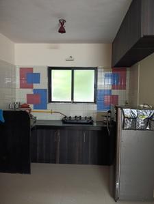 Kitchen Image of 850 Sq.ft 1 BHK Apartment / Flat for rent in Palanpur Surat for Rs. 15000