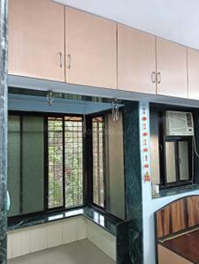 Kitchen Image of 650 Sq.ft 1 BHK Apartment / Flat for rent in Thane West Thane for Rs. 30000
