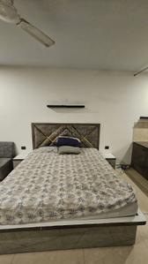Bedroom Image of 600 Sq.ft 1 RK Studio for rent in Krishnabhumi Goverdhan Vas, Sunrakh Bangar Vrindavan for Rs. 16000