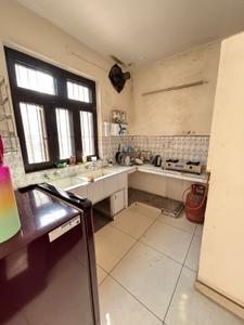 Kitchen Image of 850 Sq.ft 1 RK Builder Floor for rent in Bhai Randhir Singh Nagar Ludhiana for Rs. 11000