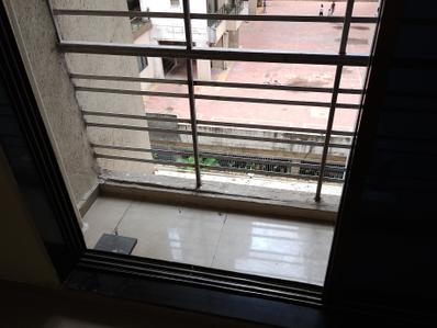 Balcony Image of 1150 Sq.ft 2 BHK Apartment / Flat for rent in Gokuldham CHS, Kharghar Navi Mumbai for Rs. 33000
