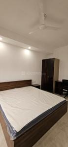 Bedroom Image of 1200 Sq.ft 1 BHK Builder Floor for rent in DLF Phase 3 Gurgaon for Rs. 25000