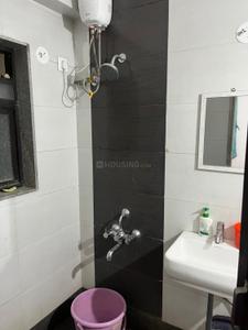Bathroom Image of 980 Sq.ft 2 BHK Apartment / Flat for rent in Indira Nagar Nashik for Rs. 18500