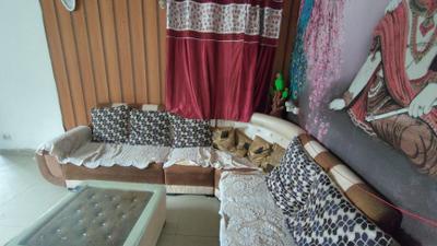 Living Room Image of 1440 Sq.ft 2 BHK Apartment / Flat for rent in Stellar Jeevan, Noida Extension Greater Noida for Rs. 30000