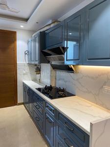 Kitchen Image of 1500 Sq.ft 3 BHK Builder Floor for rent in Tagore Garden Extension New Delhi for Rs. 40000