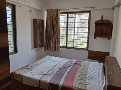 Bedroom Image of 1500 Sq.ft 3 BHK Apartment / Flat for rent in Paldi Ahmedabad for Rs. 40000