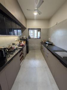 Kitchen Image of 1550 Sq.ft 3 BHK Apartment / Flat for rent in Sangamvadi Pune for Rs. 80000