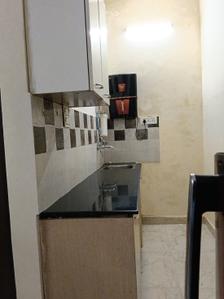 Kitchen Image of 700 Sq.ft 1 BHK Builder Floor for rent in Sector 30 Gurgaon for Rs. 25000