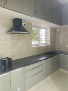 Kitchen Image of 600 Sq.ft 1 BHK Builder Floor for rent in HBR Layout Bengaluru for Rs. 20000