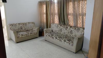 Living Room Image of 1400 Sq.ft 3 BHK Apartment / Flat for sale in Alpine Apartment, Ganganagar Bengaluru for Rs. 10500000