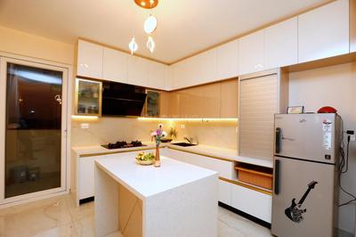 Kitchen Image of 1600 Sq.ft 3 BHK Apartment / Flat for sale in Klassik Landmark, KPC Layout Bengaluru for Rs. 26000000