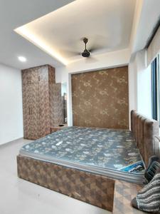 Bedroom Image of 670 Sq.ft 1 BHK Apartment / Flat for rent in Space Park II, Mahalakshmi Nagar Indore for Rs. 23000