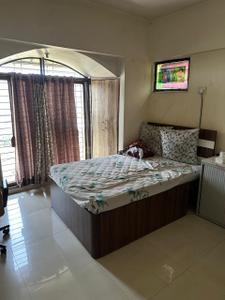 Bedroom Image of 1700 Sq.ft 3 BHK Apartment / Flat for rent in Airoli Navi Mumbai for Rs. 60000