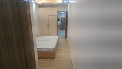 Bedroom Image of 900 Sq.ft 1 BHK Builder Floor for rent in Sector 14 Gurgaon for Rs. 30000