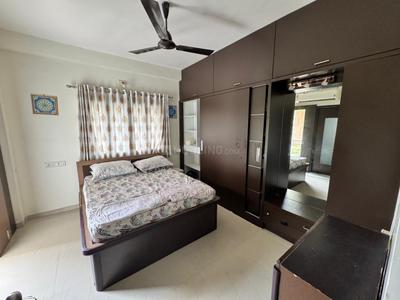 Bedroom Image of 1250 Sq.ft 2 BHK Apartment / Flat for rent in Shree Radhe Shyam Enclave, Bhayli Vadodara for Rs. 25000