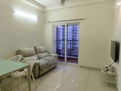Living Room Image of 1250 Sq.ft 3 BHK Apartment / Flat for rent in Prestige Jindal City, Anchepalya Bengaluru for Rs. 50000