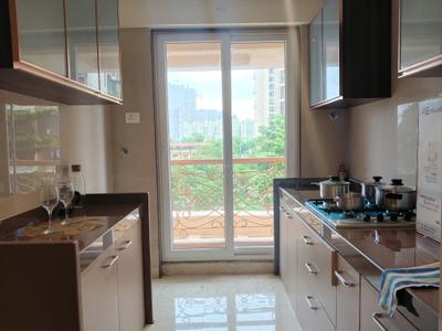 Kitchen Image of 1150 Sq.ft 2 BHK Apartment / Flat for sale in Tharwanis Sky View, Kharghar Navi Mumbai for Rs. 11500000