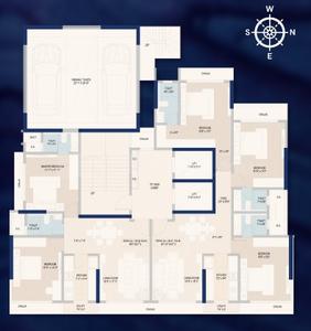 Image of 1170 Sq.ft 3 BHK Apartment / Flat for sale in Divine Park 55, Shivaji Park, Mumbai for Rs. 58500000