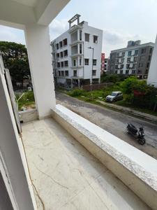 Balcony Image of 1250 Sq.ft 3 BHK Apartment / Flat for sale in New Town Kolkata for Rs. 8700000