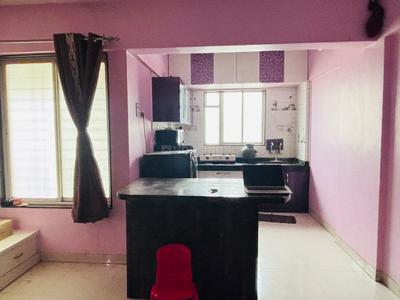Kitchen Image of 750 Sq.ft 2 BHK Apartment / Flat for rent in Shiv Divine Dew, Rahatani Pune for Rs. 27000