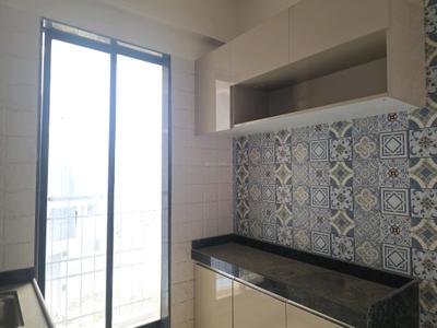 Kitchen Image of 725 Sq.ft 1 BHK Apartment / Flat for sale in Mansarovar Pearl Gardens, Vasai West Vasai for Rs. 4850100