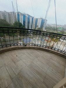 Balcony Image of 1850 Sq.ft 3 BHK Apartment / Flat for rent in Gotri Vadodara for Rs. 25000