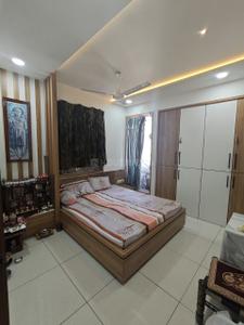 Bedroom Image of 800 Sq.ft 3 BHK Apartment / Flat for sale in VCG Vrindavan City, Mavdi Rajkot for Rs. 5700000