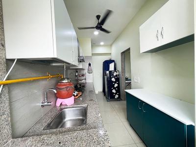 Kitchen Image of 500 Sq.ft 1 BHK Apartment / Flat for sale in Surya Kiran Aakash Homes, Ujala Circle Ahmedabad for Rs. 4600000
