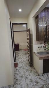 Kitchen Image of 500 Sq.ft 1 BHK Builder Floor for rent in Hari Nagar New Delhi for Rs. 14000