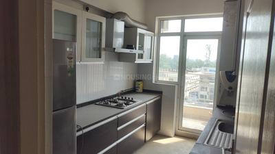 Kitchen Image of 1830 Sq.ft 3 BHK Apartment / Flat for rent in Bestech Park View Residences, Sector 66 Mohali for Rs. 45000
