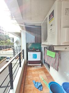 Balcony Image of 1500 Sq.ft 3 BHK Apartment / Flat for rent in Ekta Greenville, Pathardi Phata Nashik for Rs. 23000