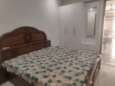 Bedroom Image of 1154 Sq.ft 2 BHK Builder Floor for rent in Highland Park Homes, Bhabat Zirakpur for Rs. 25999