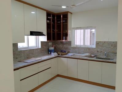 Kitchen Image of 1950 Sq.ft 3 BHK Apartment / Flat for rent in Spectra, Financial District Hyderabad for Rs. 75000