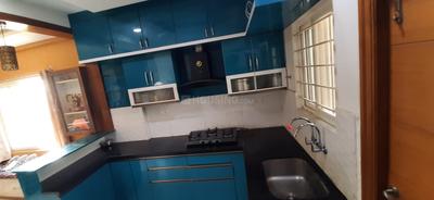 Kitchen Image of 1734 Sq.ft 3 BHK Apartment / Flat for rent in Crown Whistling Woods, Manchirevula Hyderabad for Rs. 60000
