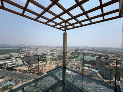 Balcony Image of 3750 Sq.ft 4 BHK Penthouse for rent in Pashmina Waterfront, Battarahalli Bengaluru for Rs. 120000