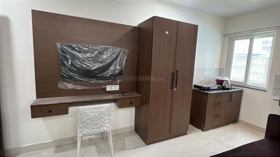 Bedroom Image of 250 Sq.ft 1 RK Apartment / Flat for rent in Kondapur Hyderabad for Rs. 19000