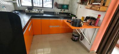 Kitchen Image of 663 Sq.ft 1 BHK Apartment / Flat for rent in Dreams Aakruti, Hadapsar Pune for Rs. 18000
