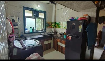 Kitchen Image of 343 Sq.ft 1 BHK Apartment / Flat for sale in Shilphata Thane for Rs. 3300000