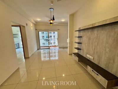 Hall Image of 1050 Sq.ft 2 BHK Apartment / Flat for rent in Sobha Dream Gardens, Thanisandra Bengaluru for Rs. 38000