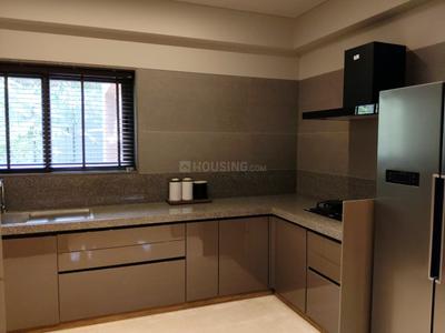 Kitchen Image of 3200 Sq.ft 4 BHK Independent House for rent in Thaltej Ahmedabad for Rs. 130000
