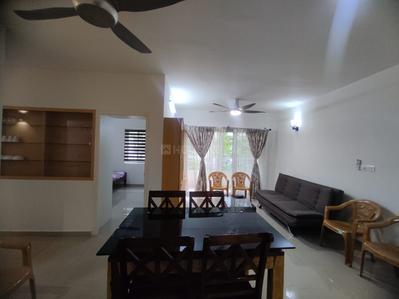 Hall Image of 1192 Sq.ft 3 BHK Apartment / Flat for rent in Godrej E City, Electronic City Bengaluru for Rs. 43000