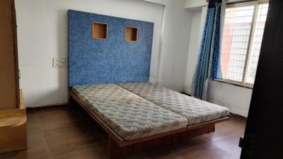 Bedroom Image of 1000 Sq.ft 2 BHK Apartment / Flat for rent in Sankla Exclusive Vistas, Pisoli Pune for Rs. 16500