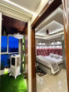 Bedroom Image of 1900 Sq.ft 3 BHK Apartment / Flat for rent in Manglam Radiance, Durgapura Jaipur for Rs. 100000