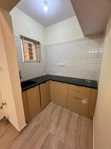 Kitchen Image of 600 Sq.ft 1 BHK Apartment / Flat for rent in BTM Layout Bengaluru for Rs. 25500