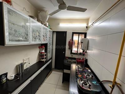 Kitchen Image of 742 Sq.ft 1 BHK Apartment / Flat for rent in K Shree Omkar Residency, Adajan Gam Surat for Rs. 19000
